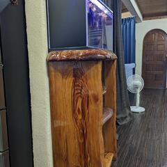 値下げしました♪♪　水槽付き台　棚　インテリア