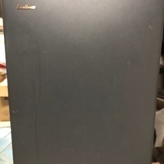 黒色1ドア冷蔵庫