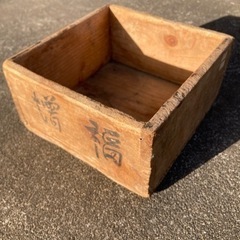 古い木箱（小）小物入れ
