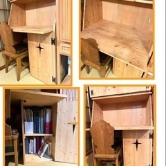 ▪️机・作業台・収納棚・