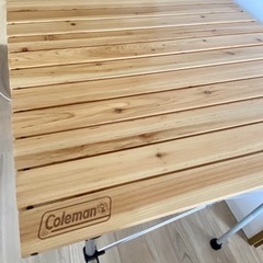 Coleman(コールマン)ナチュラルウッドロールテーブル/110