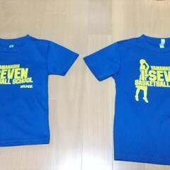Tシャツ120と130 山梨アイセブン バスケットボール