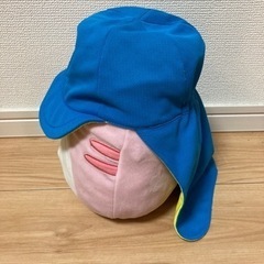 【保育園帽子】青い保育園帽子(記名なし)