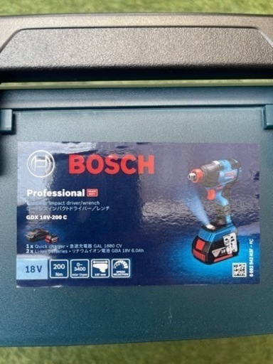 ボッシュ　GDX18V-200C6　バッテリーインパクトドライバー