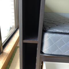 セミダブルベッド　フレーム・マット付