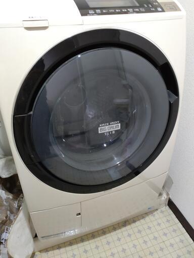 ドラム洗濯乾燥機　HITACHI　ビッグドラム　2014年製