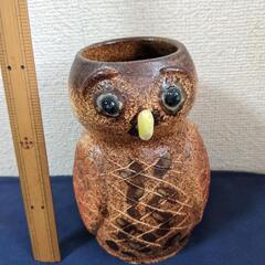 フクロウの物入れ