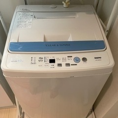 2010年製　SANYO 6kg 洗濯機