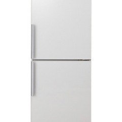 ［限定］冷凍冷蔵庫　270L白　シンプル