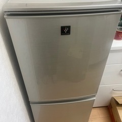 冷凍冷蔵庫　SHARP製　型式:SJ-PD14X