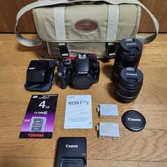 ☆美品☆Canon EOS KISS X2　レンズ２つセット　S...