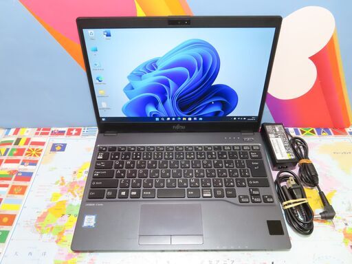 JC03289 富士通 LIFEBOOK U938/S SIM Win11 ノートパソコン 良品 office2019