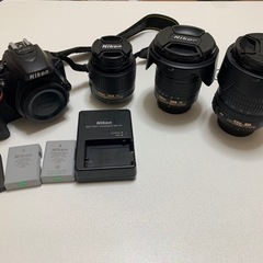Nikon D5500 カメラ・レンズセット(バラ売り可)