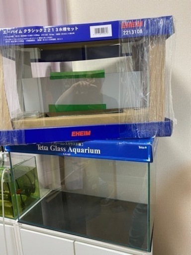 テトラ　RA60   EHEIM 60㎝水槽　GEX パワー3