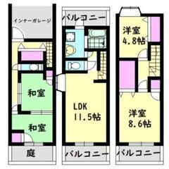 🈚️敷金礼金ゼロ 🈚️　駐車場付き戸建、新品のお風呂とクロス　南海本線・JR阪和線の2路線の画像