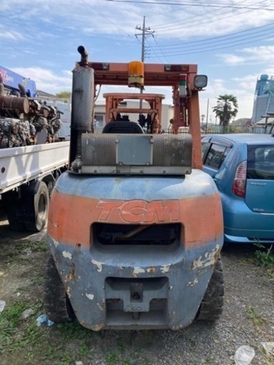 TCM 4トンディーゼルフォークリフト5レバー
