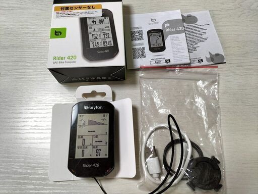 その他 bryton Rider420E GPS Bike Computer