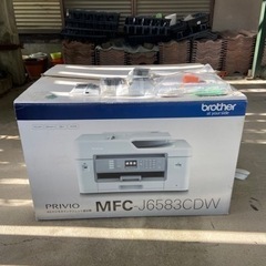 プリンター　ブラザー　MFC-Ｊ6583CDW インク付き