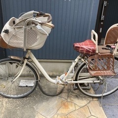 大阪府 守口市の子供乗せ自転車の中古が安い！激安で譲ります・無料で