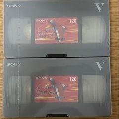 新品　SONY  VHS  120分×4本