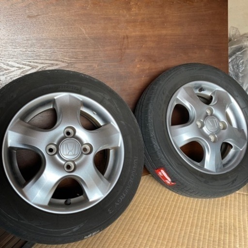 美品】ホンダ バモス純正 アルミ/タイヤセット 155/70R13 4本セット