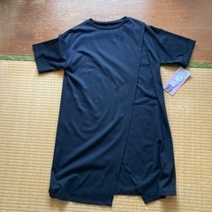 ロングTシャツ  マタニティ　授乳口付き　ブラック　新品