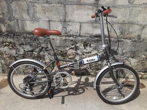 美品！街乗り自転車-折り畳み自転車