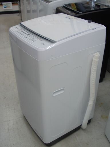 Hisense 全自動洗濯機 5.5kg 2021年製 HW-G55B-W - 生活家電