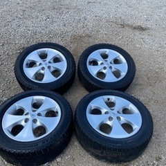 アルファード10後期 スタッドレス付き純正ホイール 225/55R17