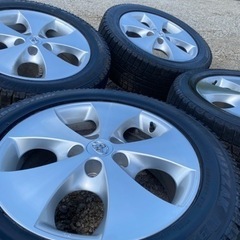 アルファード10後期 スタッドレス付き純正ホイール 225/55R17