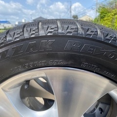 アルファード10後期 スタッドレス付き純正ホイール 225/55R17