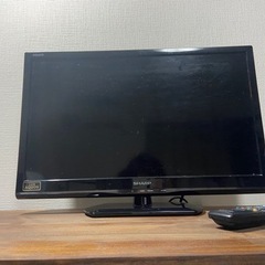 SHARP AQUOS カラーテレビ　2014年製24型