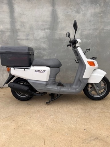 超美品】YAMAHA GEAR UA03J 2スト 風防・ボックス2個付 倉庫保管車