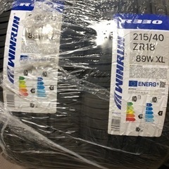 新品未使用 215 40 18 winrun ウィンラン  4本