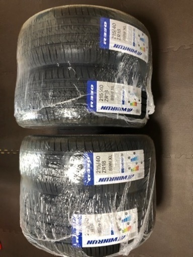 新品未使用 215 40 18 winrun ウィンラン 4本 astelecom.com.mx