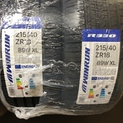 新品未使用 215 40 18 winrun ウィンラン  4本