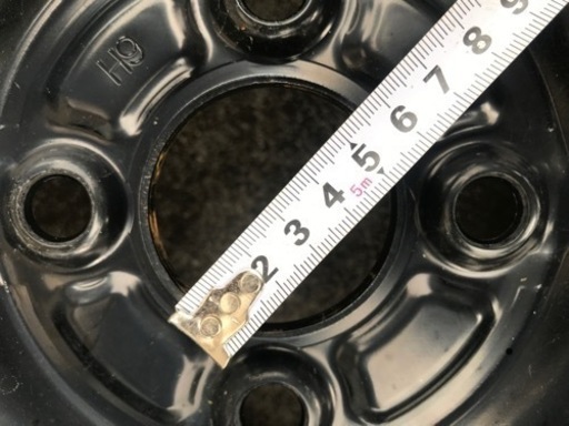 日産ルークス新車外し 鉄ホイール ホイールキャップ 4本セット 4.5J 14インチ インセット46 PCD100 4穴 4H