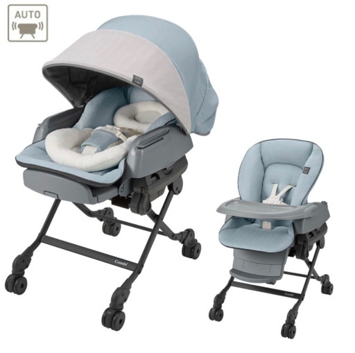 美品】コンビ ホワイトレーベル ネムリラ AUTO SWING BEDi Long  