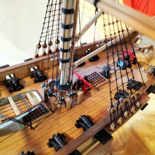 LEXINGTON 木製帆船型模型 軍艦レトロオブジェ ●BA04W026 LEXINGTON 木製帆船型模型 軍艦レトロオブジェ ○BA04W026