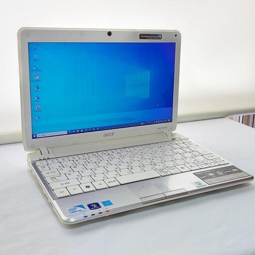 小型モバイル aser ASPIRE ONE752　4GB/SSD64GB/Win10