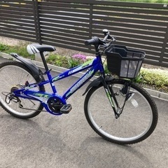 24インチ　自転車　ジュニア　マウンテンバイク　小学生