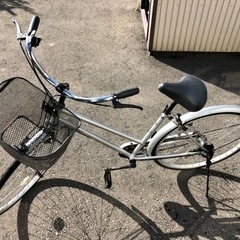 【旭川市限定】自転車 26インチ 3段変速 鍵ライトあり【中古・...