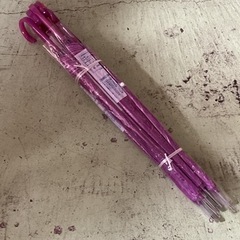 パープル色 紫色 ビニール傘 6本まとめ売り 保管品 4セットあります