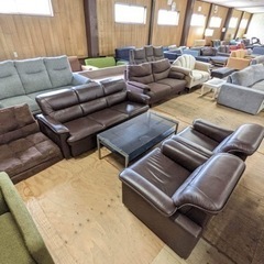 🌟激安‼️レーザー4人掛けソファー4点セット　テーブル付き幅185cm🌟