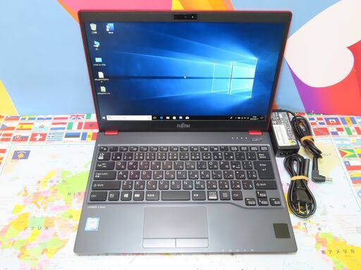 JC03291 富士通 LIFEBOOK U938/S SIM 大容量バッテリー Webカメラ office2019
