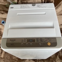 ☆安値　Panasonic 縦型洗濯機　6.0kg  値段交渉可...