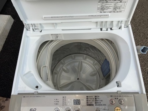 【取付無料】パナソニック　6.0kg 洗濯機　NA-F60B9