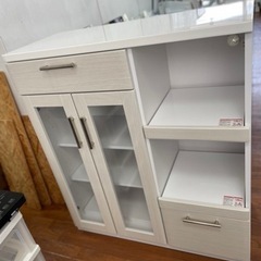 送料・設置込み　レンジボード　キッチンボード　食器棚