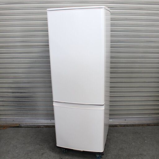 T910)【良品】三菱 2ドア 2022年製 168L 耐熱トップテーブル 間冷式 2ドア冷蔵庫 MITSUBISHI 冷凍 冷蔵