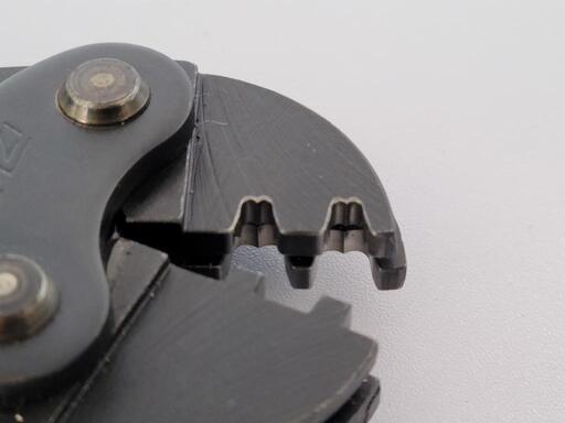 ミスミ 圧着圧縮工具 連鎖型圧着端子用 圧着ペンチ F-200 中古  